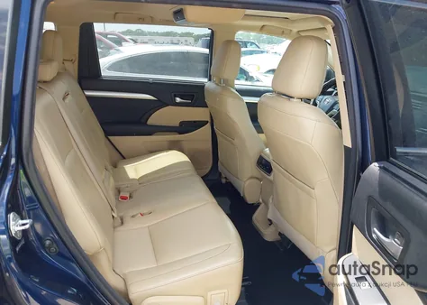 2014 Toyota Highlander Xle V6 from USA, damaged, VIN 5TDKKRFH3ES021725